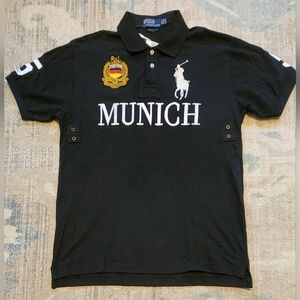 Polo Ralph Lauren Munith Polo #5 Shirt. Black. Size XXL NWT
